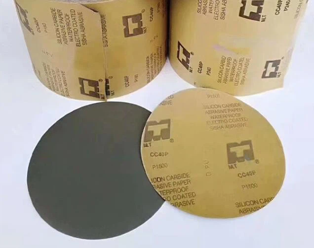 Wet sanding discs